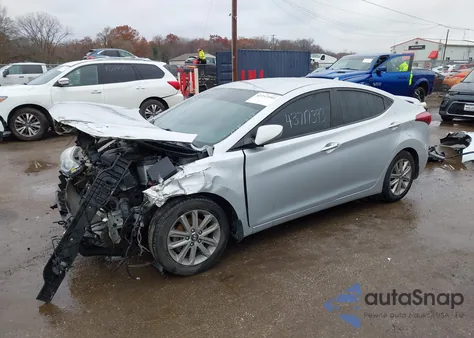 2015 Hyundai Elantra Se z USA, uszkodzony, nr VIN 5NPDH4AE2FH628519